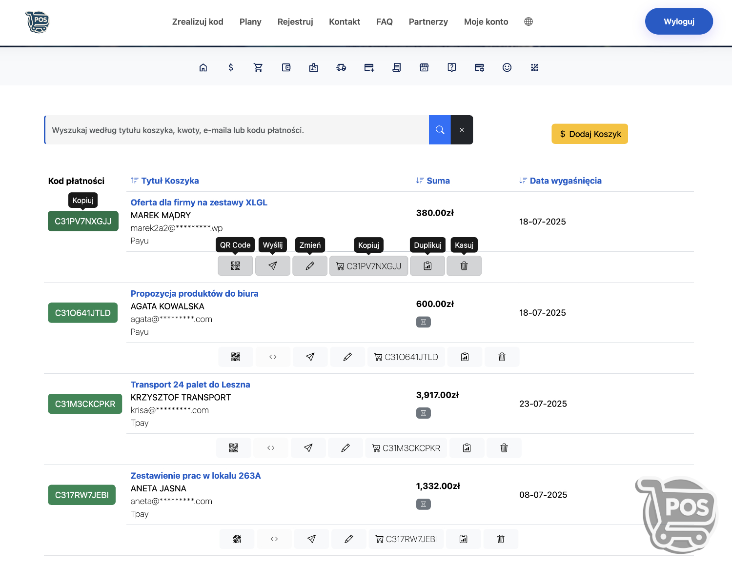 Virtual basket justpayfor.com