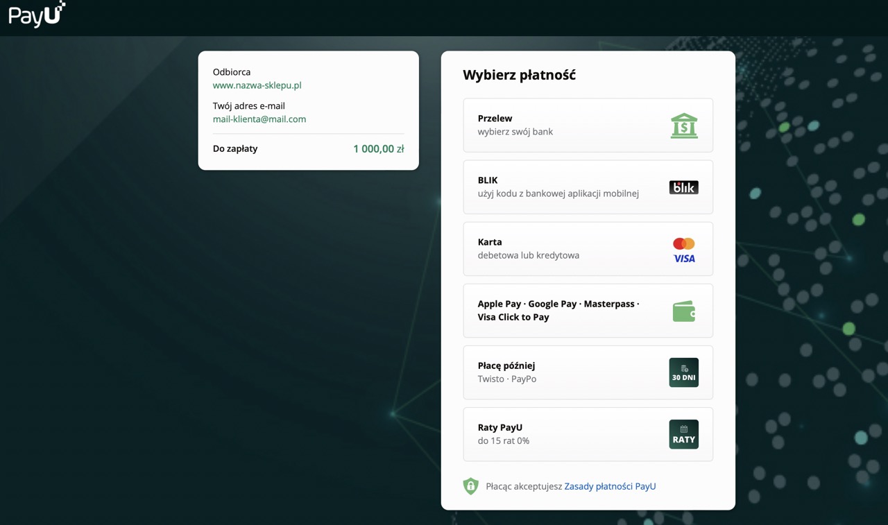 Ensure convenient online payments!